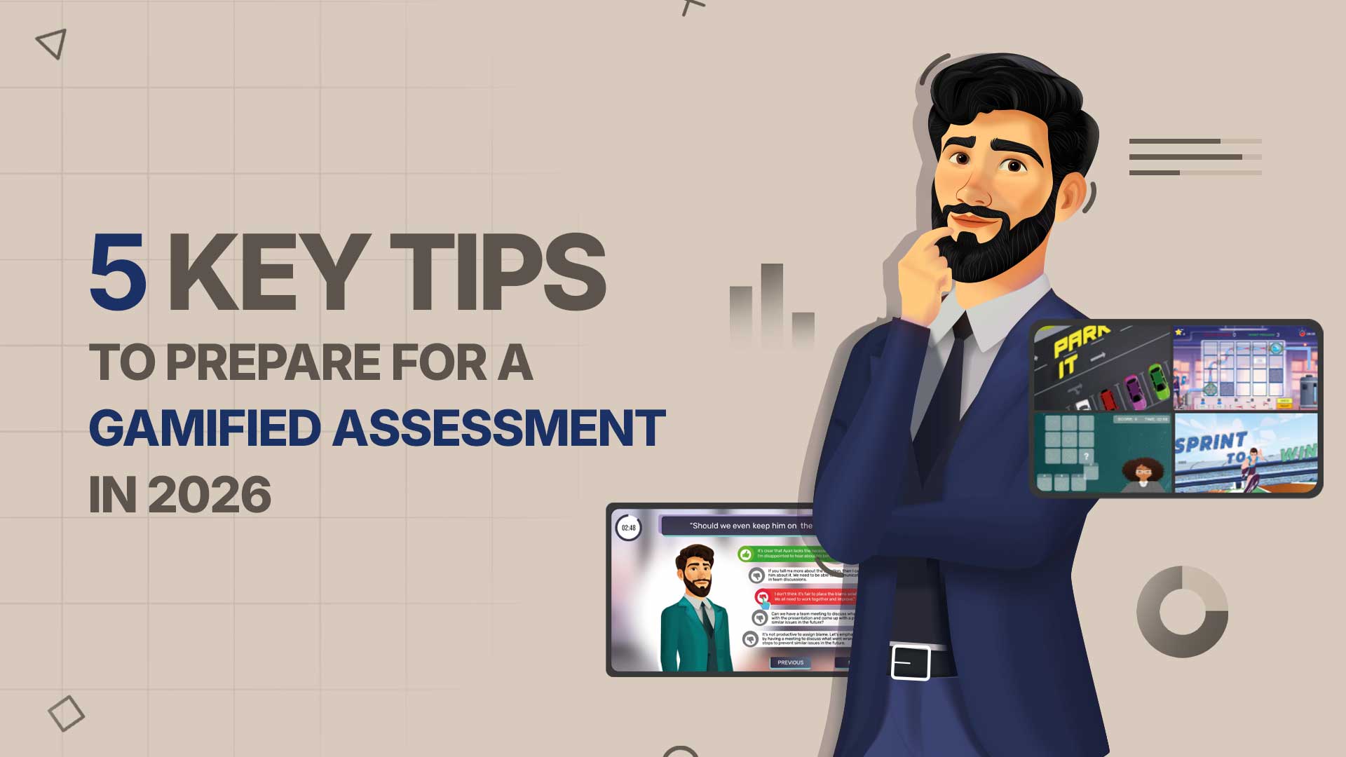 candidate with gaming screens best tips for gamified assessment success for candidates 2026
